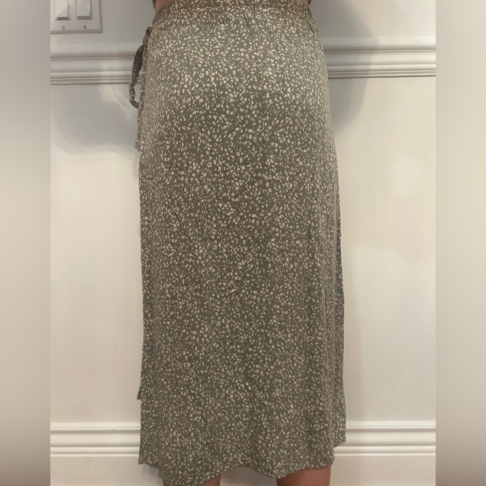 urban romantics multi color wrap skirt